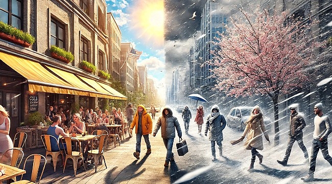 Hollaanda'da Mart Ayı Havası: Dört Mevsimi Bir Arada Yaşıyoruz!