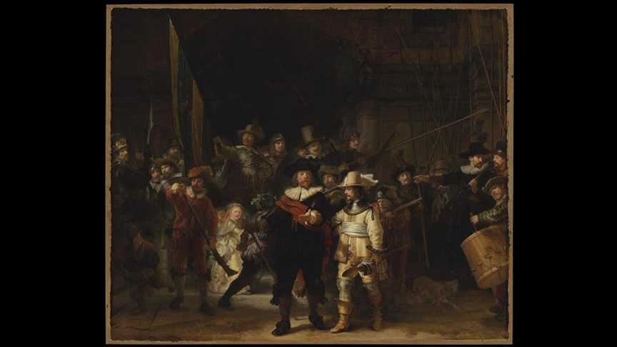 Rembrandt ve Rubens'in dev tabloları ziyaretçilerin gözü önünde yeniden hayat buluyor