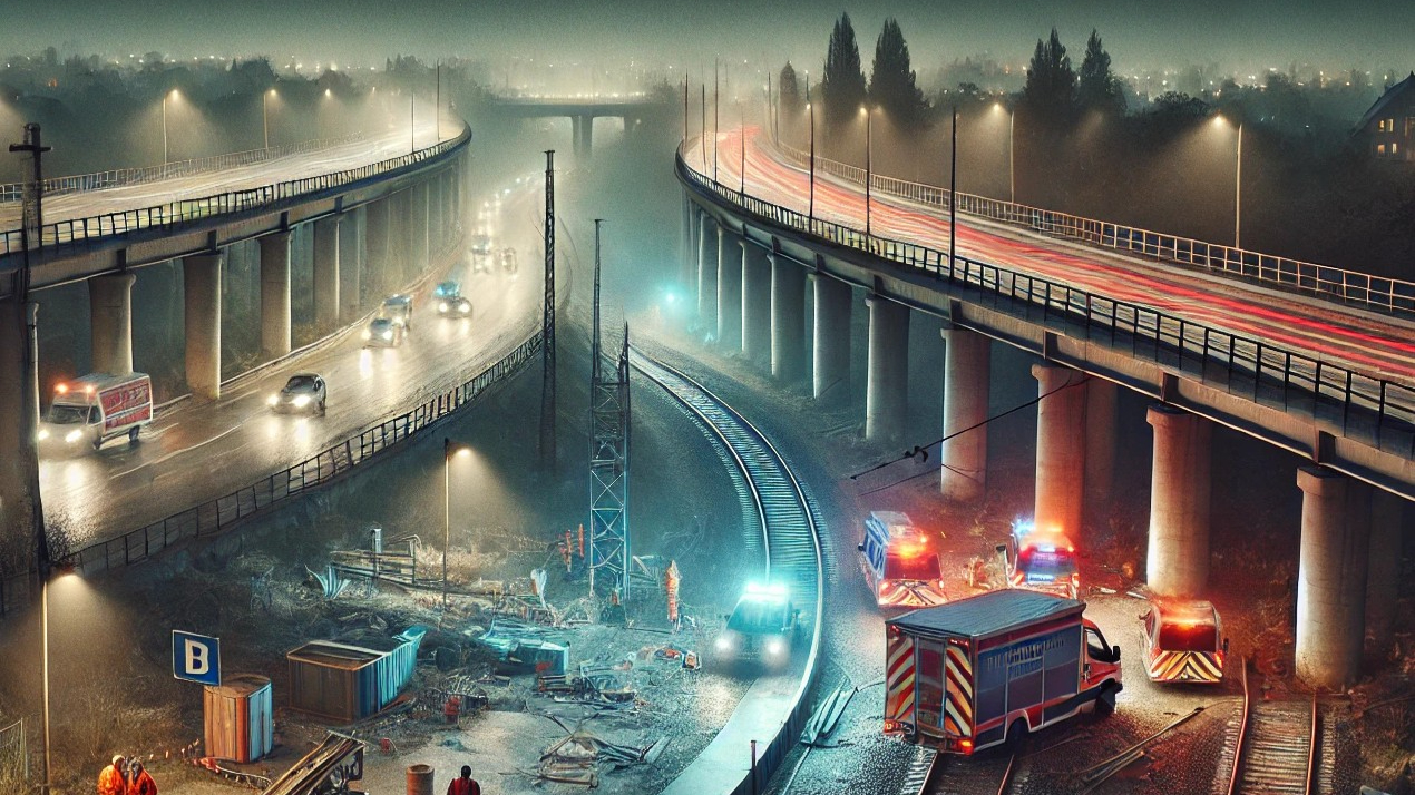 Rotterdam'da, Tartışma Sonrası A20 Otoyolunda Viyadükten Atlayan Adam Ağır Yaralandı