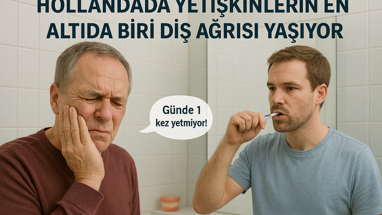 Hollanda’da Yetişkinlerin Altıda Biri Diş Ağrısı Yaşıyor!