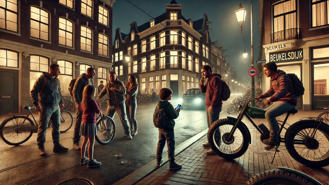 Rotterdam’da Baba ve Çocukları, Genç ve Bir Grup Erkek Tarafından Hastanelik Edildi