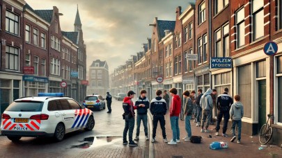 Hollanda Schiedam'da Şok Eden Soygun Serisi! Esnaf Tedirgin