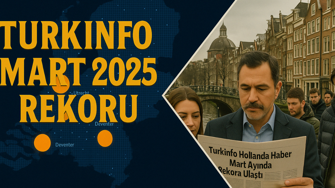 Turkinfo Hollanda Haber Mart Ayında Rekora Ulaştı: Zirvedeki Yerini Sağlamlaştırdı