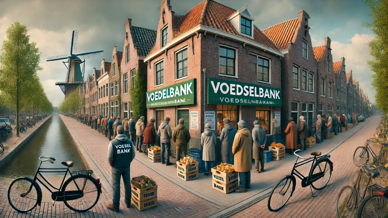 Hollanda’da 540 Bin Kişi Gıda Yardımına Muhtaç
