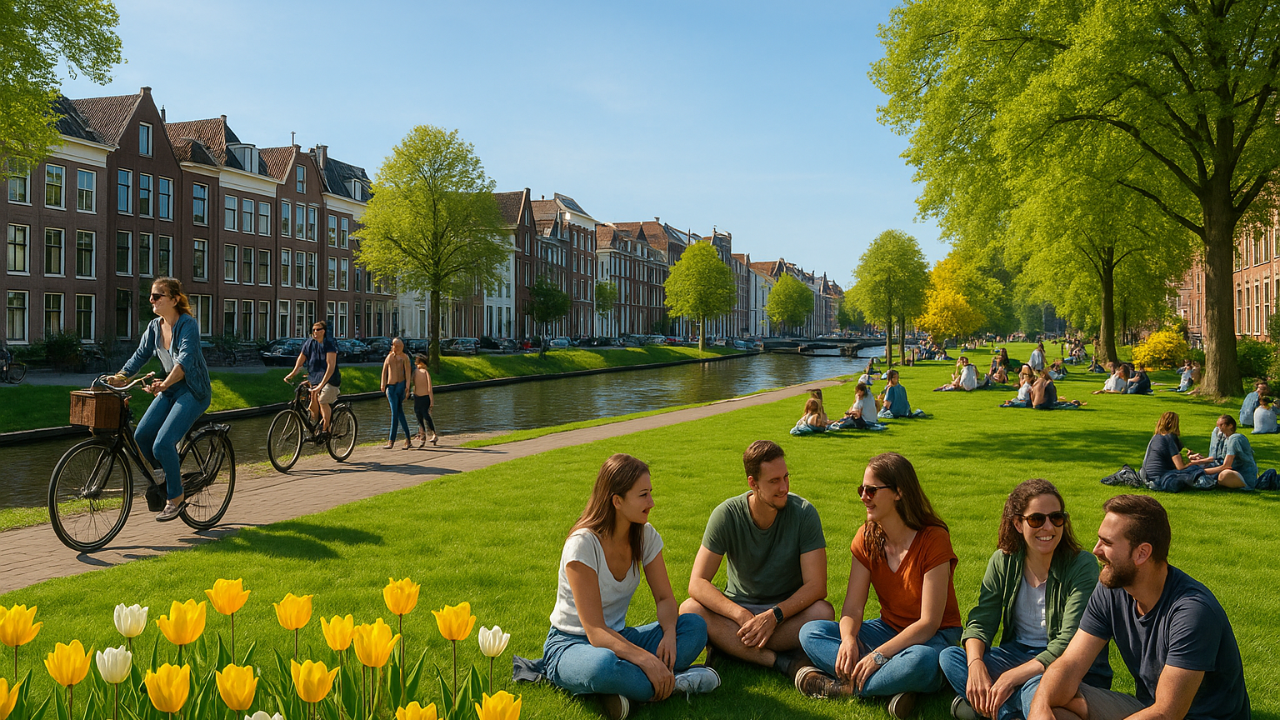 Hollanda’da Hafta Sonu Güneşli ve Sıcak Hava Bekleniyor