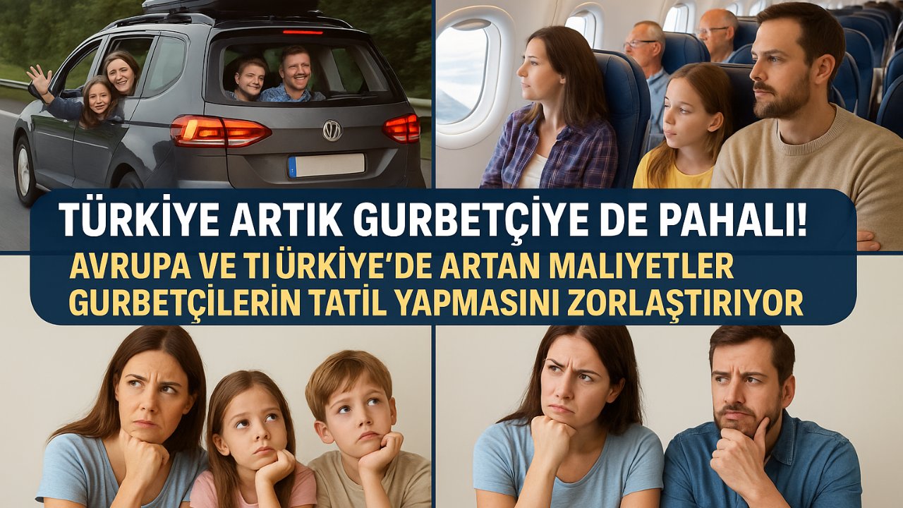 Avrupa ve Türkiye’de Artan Maliyetler Gurbetçilerin Tatil Yapmasını Zorlaştırıyor