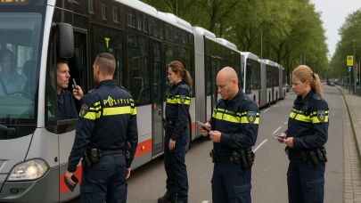 Rotterdam’da 5 Otobüs Şoförü Alkollü Araç Kullandığı Şüphesiyle Gözaltında