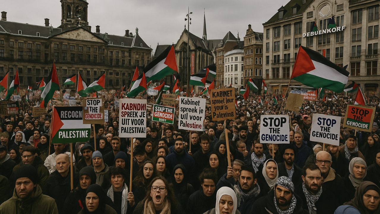 Hollanda Kamuoyu İsrail'e Tepkili: Hükümetten Daha Sert Tutum Bekleniyor