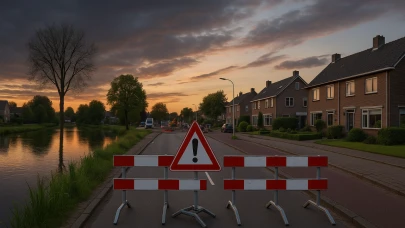 Deventer’de Kanalizasyon Arızası Binlerce Kişiyi Etkiledi