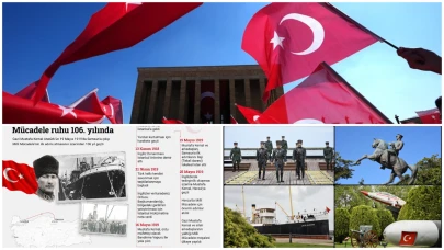 19 Mayıs’ın 106. Yılında Atatürk’ün Samsun’a Çıkışı Coşkuyla Kutlaniyor