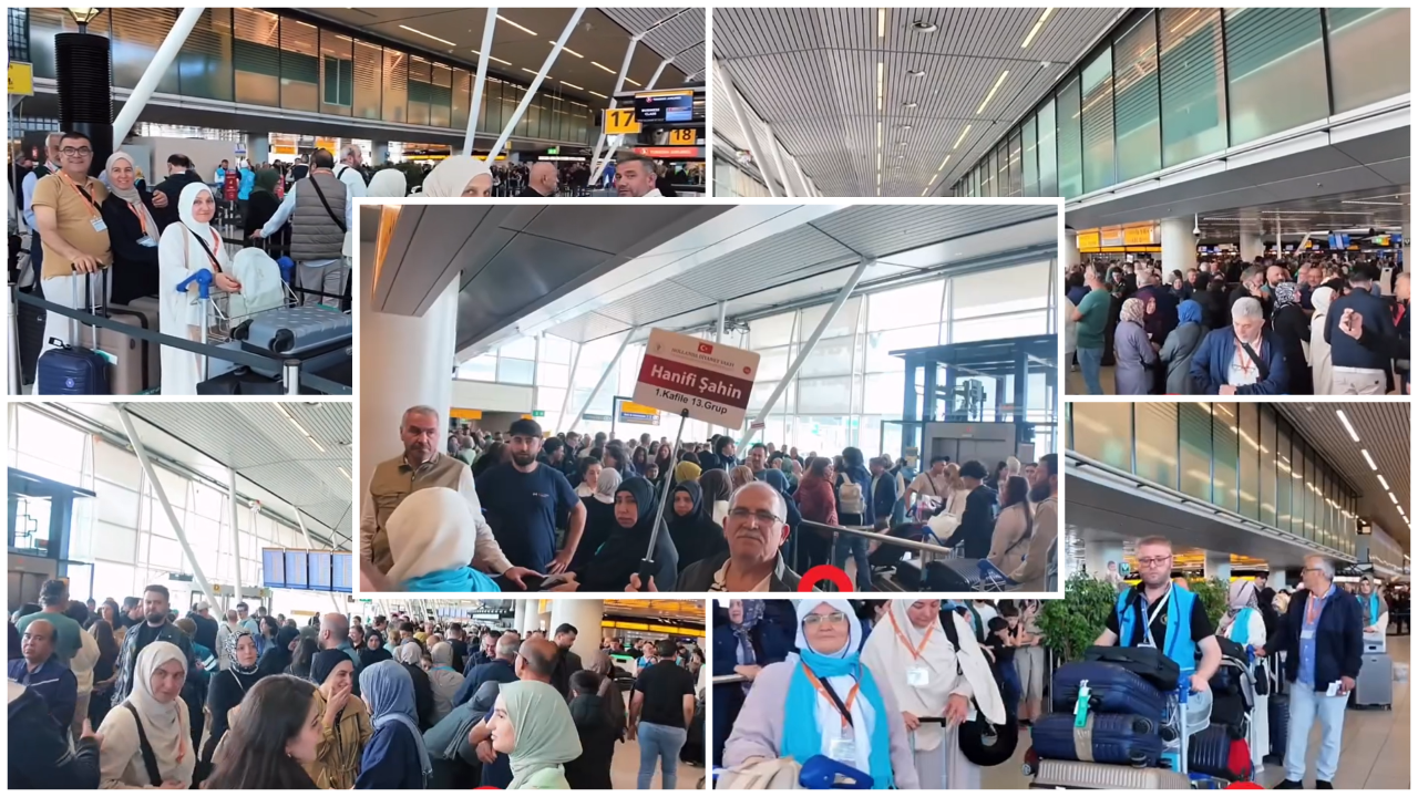 Hollanda'da Hac Yolculuğu Dualarla Başladı: 183 Aday Uğurlandı