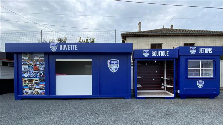Karmod Kabin, Avrupalı futbol kulüplerine "store mağazalar" hazırlıyor