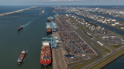 Rotterdam Limanı Denizde 1000 Hektar Daha Genişliyor: Avrupa'nın Lojistik Devi Büyümeye Devam Ediyor