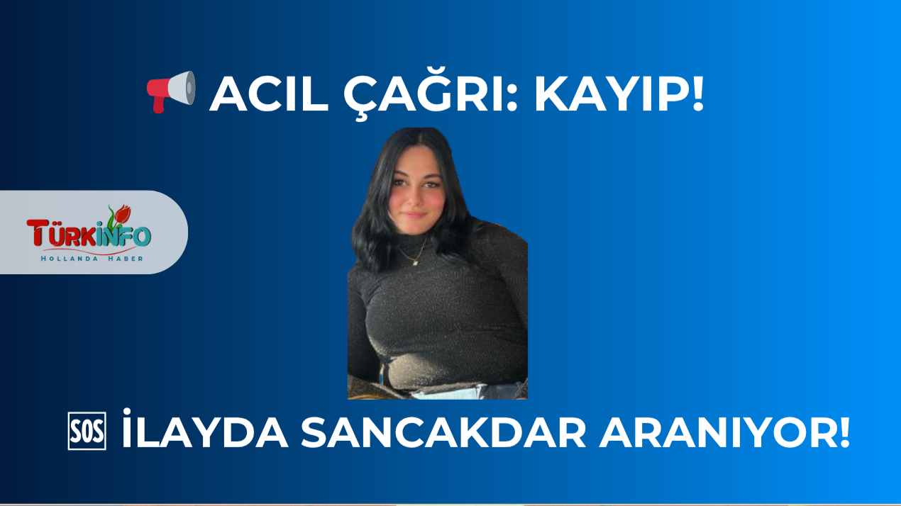 Alkmaar’da 15 Yaşındaki İlayda Sancakdar Kayıp: Polis Arama Çalışmalarını Sürdürüyor