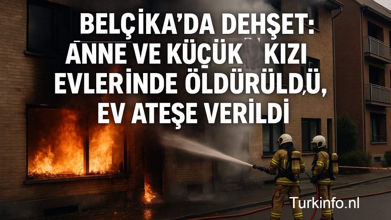 Belçika’da Korkunç Cinayet: Anne ve 6 Yaşındaki Kızı Öldürüldü, Evleri Ateşe Verildi!