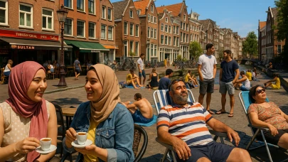 Hollanda'ya Yaz Sıcaklıkları Geliyor! Sıcaklıklar 30 Dereceye Ulaşacak