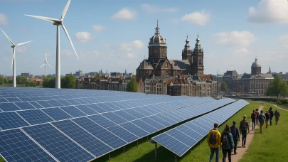 Hollanda Yenilenebilir Enerjide Zirveye Yaklaştı: Tüketim %20 Sınırında