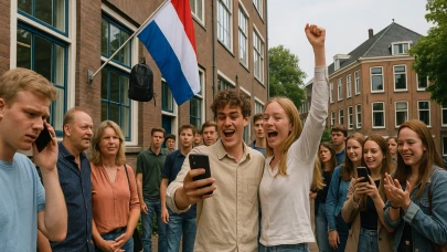 Hollanda'da Sınav Sonuçları Açıklanıyor: Gençler Nefesini Tuttu