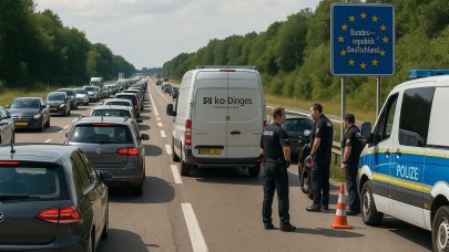 Almanya'nın Sıkılaştırdığı Sınır Kontrolleri Trafik Yoğunluğuna Neden Oluyor