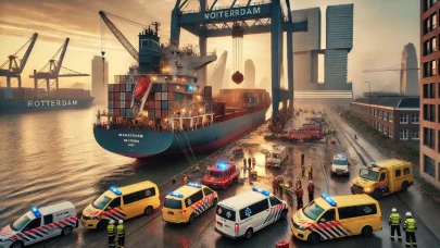 Rotterdam Limanı'nda Korkunç Kaza: 2 Ölü, 2 Ağır Yaralı