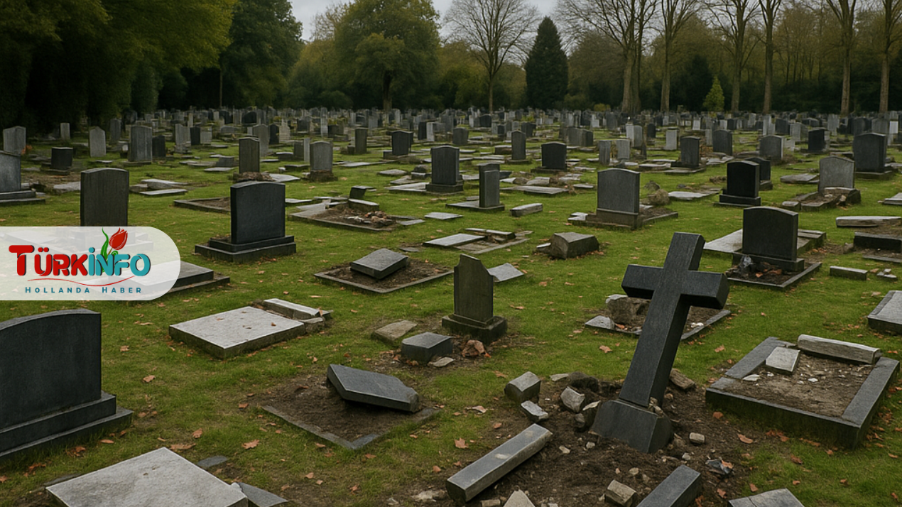 Utrecht’te 117 Mezarı Tahrip Eden Sanığa 40 Ay Hapis Cezası