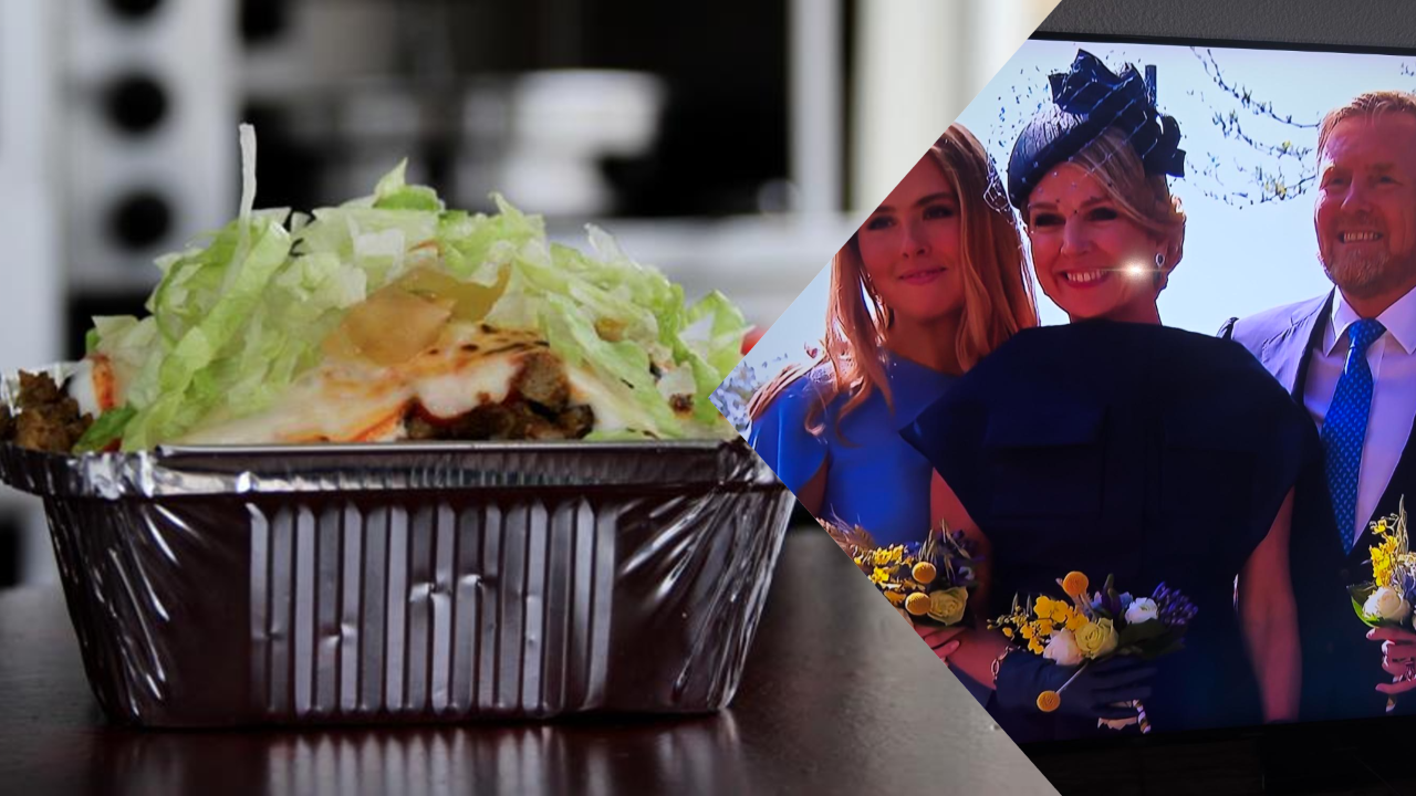 Hollanda Kralı Rotterdam’da Türk Dönercide Sıraya Girdi: Kapsalon Tercihi Şaşırttı