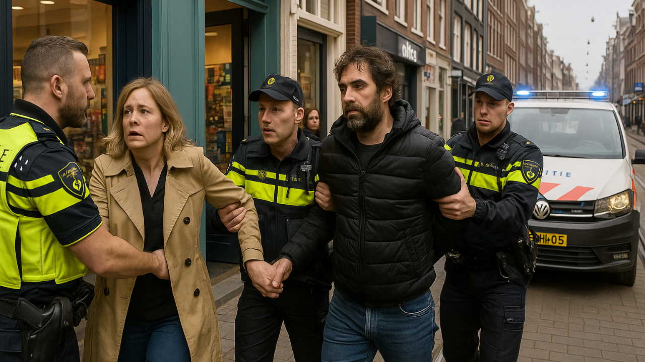 Amsterdam’da Mağazadan Kadın Kaçırıldı: 44 Yaşındaki Zanlı Harderwijk’te Yakalandı