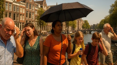 Hollanda’da Kavurucu Sıcaklar: Rekorlar Kırıldı, Okullarda Yarı Zamanlı Eğitime Geçildi