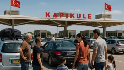 Gurbetçilerin Yaz Yolculuğu Başladı: Kapıkule Sınır Kapısı'nda Yoğunluk