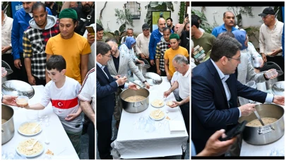 Adalet Bakanı Yılmaz Tunç’tan Hollanda’da Anlamlı Ziyaret: Aşure İkramı ve Cuma Namazı