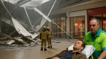 Arnhem'deki Alışveriş Merkezi'nde Çatı Çöktü: 1 Yaralı