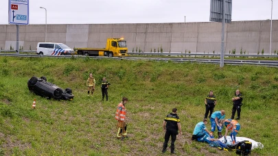 Vlaardingen A20 Çıkışında Feci Kaza: Sürücü Hayatını Kaybetti