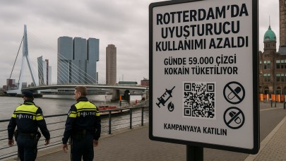 Rotterdam’da Uyuşturucu Kullanımı Azaldı: Günde 59.000 Çizgi Kokain Tüketiliyor