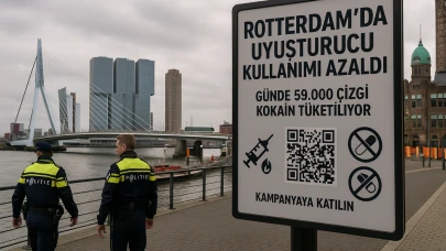 Rotterdam’da Uyuşturucu Kullanımı Azaldı: Günde 59.000 Çizgi Kokain Tüketiliyor