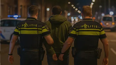 Rotterdam’da Bıçaklı Saldırı: İki Polis Memuru Yaralandı