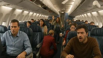 Şiddetli Türbülans Sonrası Schiphol Uçağında 25 Kişi Hastaneye Kaldırıldı: “Her Şey Havada Uçuştu”