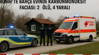 Münih’te Bahçe Evinde Karbonmonoksit Faciası: 2 Ölü, 4 Yaralı