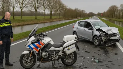 Hollanda'da Trafik Kazasında 39 Yaşındaki Polis Memuru Hayatını Kaybetti