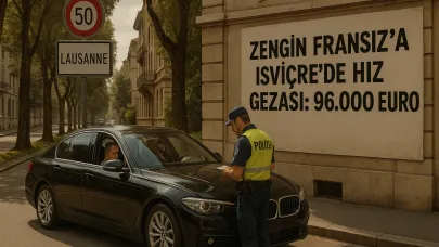 Zengin Fransız'a İsviçre'de Hız Cezası: 96.000 Euro!