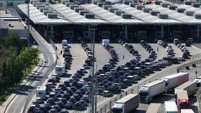 Gurbetçilerin hüzünlü dönüş yolculuğu sürüyor