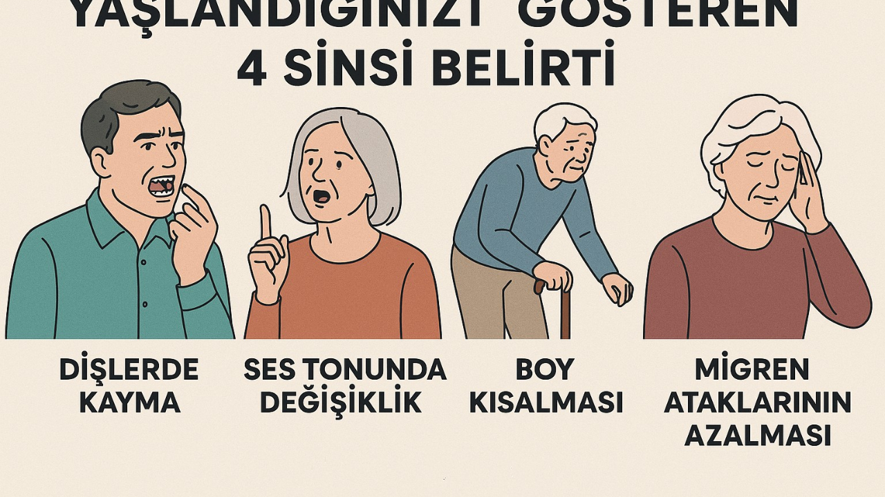 Yaşlandığınızı Gösteren 4 Sinsi Belirti