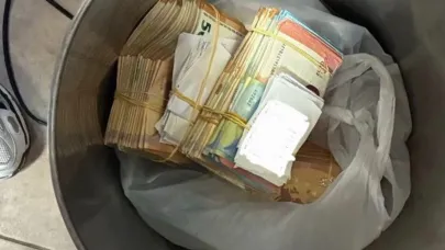 Rotterdam'da bir iş yerinin Çöp kutusunun içinden tam 200 BİN EURO nakit çıktı!