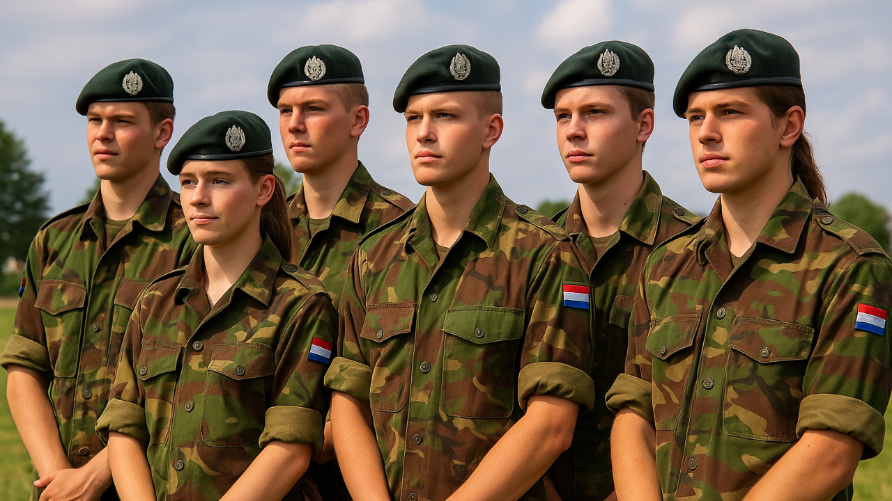 Hollanda'da Gençlere İkinci Zorunlu Askelik Hizmet Mektubu!