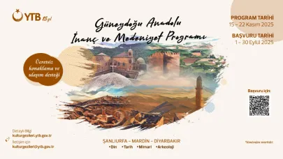 Güneydoğu Anadolu İnanç ve Medeniyet Programı Başvuruları Başlıyor!