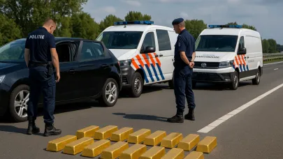Hollanda'da A12 Otoyolunda 12 Kilo Altın Ele Geçirildi: "Anlatılan Hikâye İkna Edici Değildi