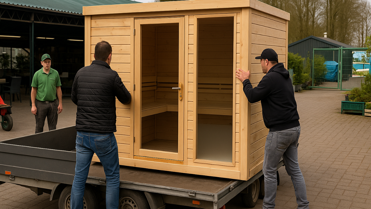 Hollanda’da 25.000 Euro’luk Sauna Böyle Çalındı! Kimse Şüphelenmedi!
