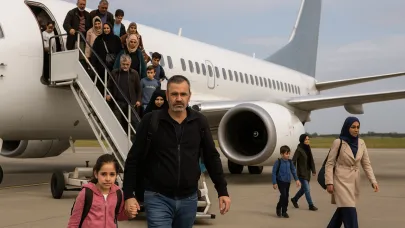 84 Suriyeli, İlk Hollanda Geri Dönüş Uçağıyla Gönüllü Olarak Şam'a Döndü