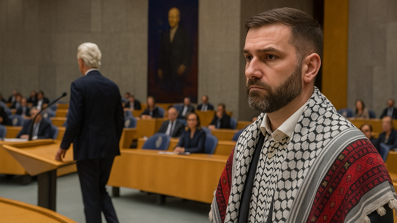 Stephan van Baarle'den Wilders'e: “Gazze'de Çocuklar Ölürken Yüzünüz Kızarmıyor mu?”