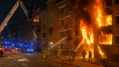 Lahey’de Apartmanda Patlama: 1 Ölü, 12 Yaralı