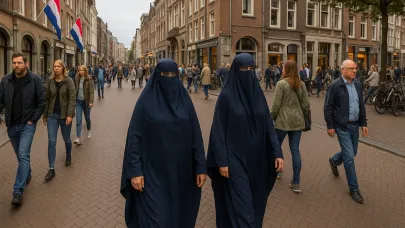 Hollanda’da Burka Yasağı Sokaklara da Yayılıyor